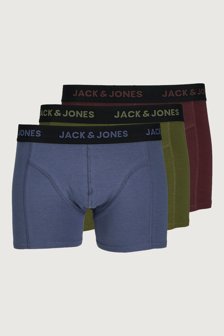 Jack & Jones Set de boxeri din amestec de bumbac - 3 perechi - Pled.ro