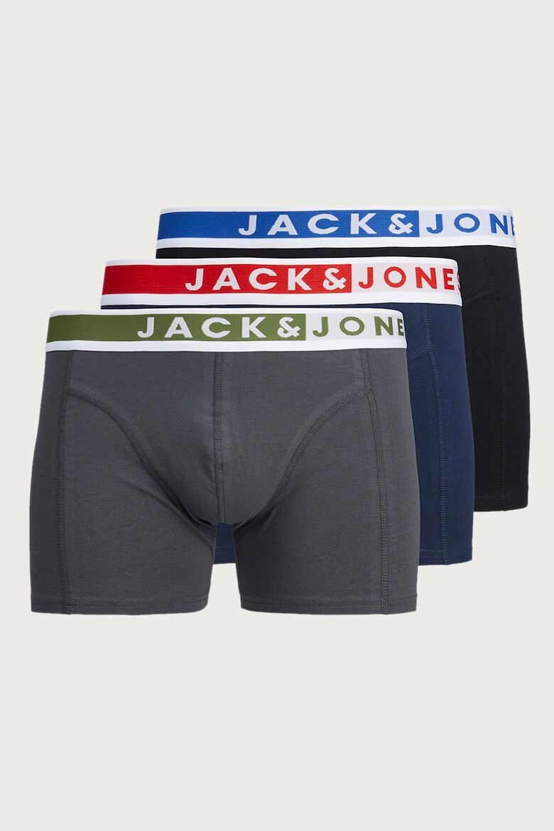 Jack & Jones Set de boxeri din amestec de bumbac - 3 perechi - Pled.ro