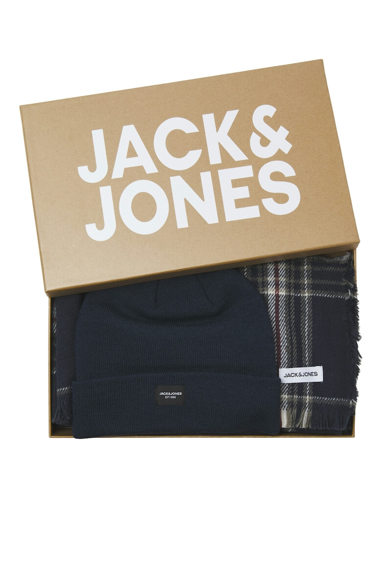 Jack & Jones Set de caciula elastica si esarfa - Pled.ro