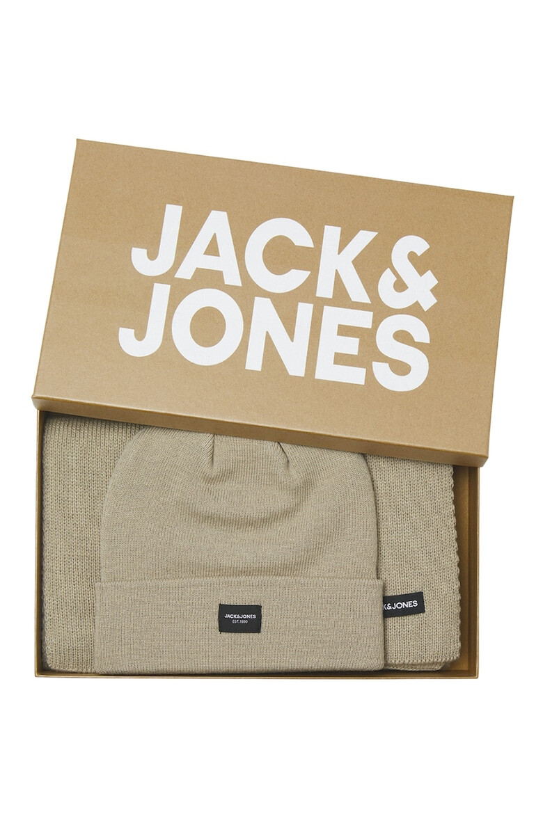 Jack & Jones Set de caciula si fular - Pled.ro