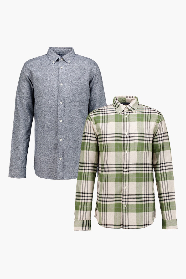 Jack & Jones Set de camasi din bumbac Norris - 2 piese - Pled.ro