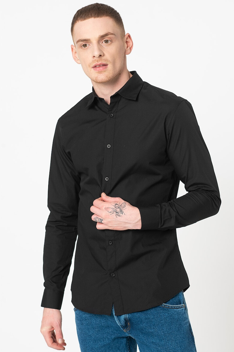 Jack & Jones Set de camasi slim fit cu guler amplu Joe - 2 piese - Pled.ro