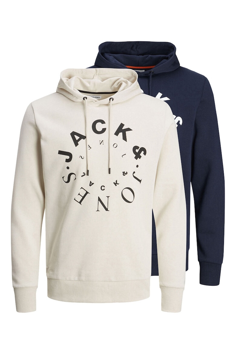 Jack & Jones Set de hanorace cu imprimeu logo Warrior - 2 piese - Pled.ro