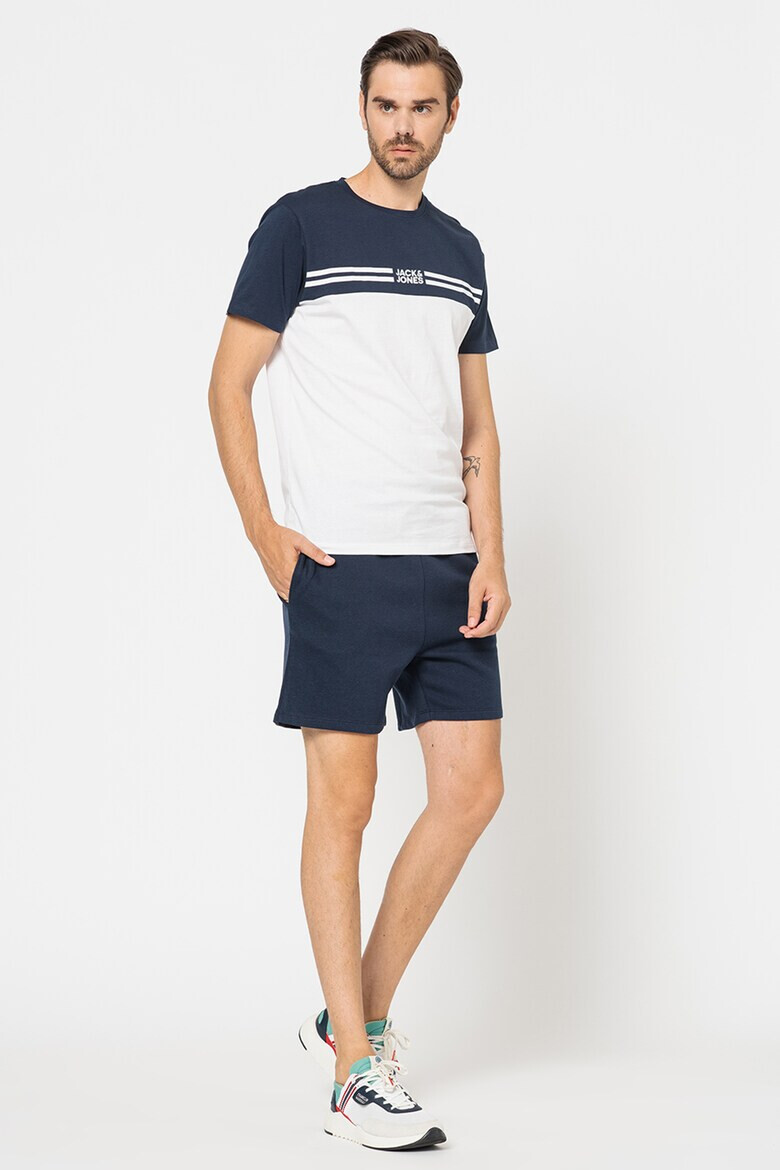 Jack & Jones Set de tricou si pantaloni scurti cu imprimeu logo - Pled.ro