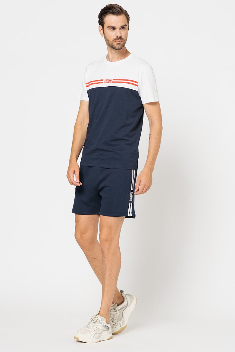 Jack & Jones Set de tricou si pantaloni scurti cu imprimeu logo - Pled.ro