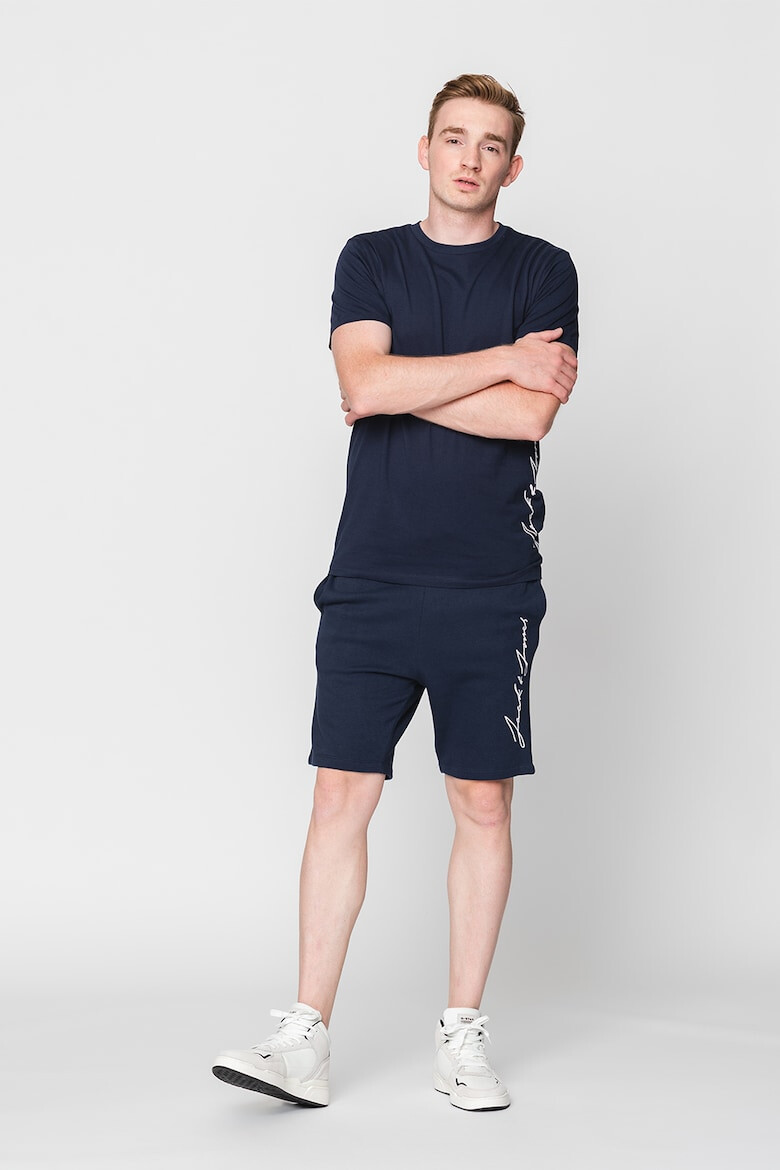 Jack & Jones Set de tricou si pantaloni scurti sport cu text Ombre - Pled.ro