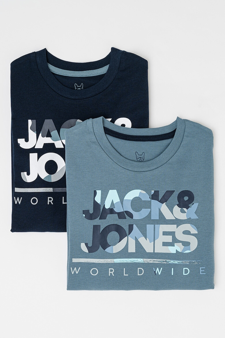 Jack & Jones Set de tricour si bluza cu imprimeu logo - 2 piese - Pled.ro