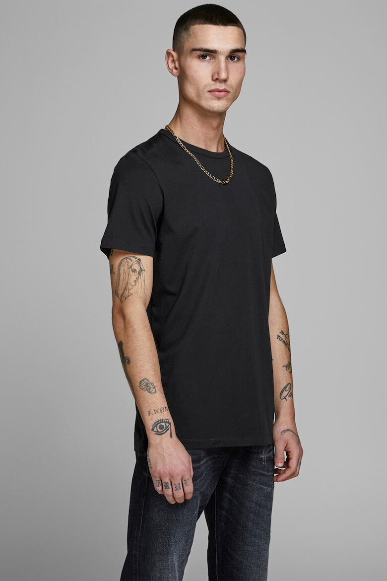 Jack & Jones Set de tricouri cu decolteu la baza gatului - 2 piese - Pled.ro