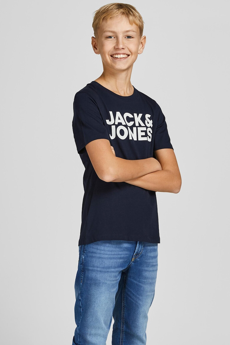 Jack & Jones Set de tricouri cu imprimeu logo - 2 piese - Pled.ro