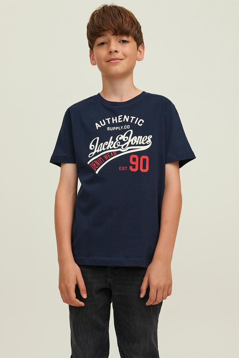 Jack & Jones Set de tricouri cu imprimeu logo - 3 piese - Pled.ro