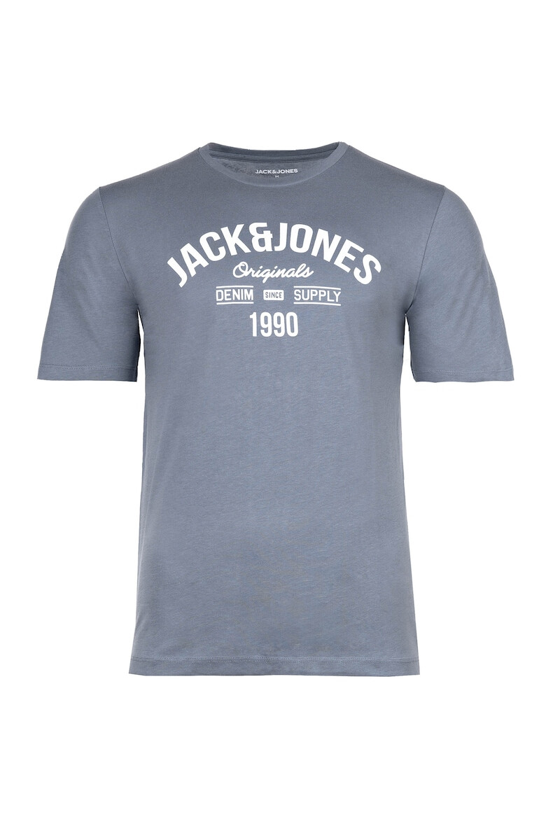 Jack & Jones Set de tricouri cu imprimeu logo Leogra - 5 piese - Pled.ro