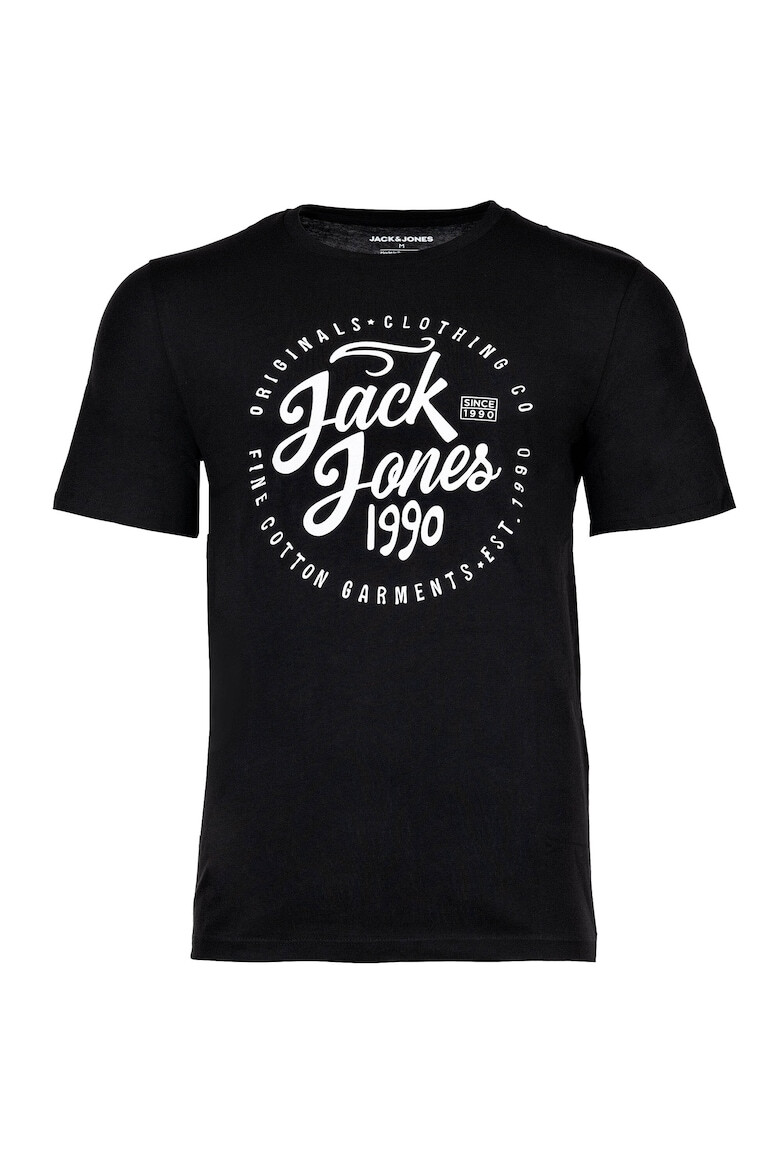 Jack & Jones Set de tricouri cu imprimeu logo Leogra - 5 piese - Pled.ro