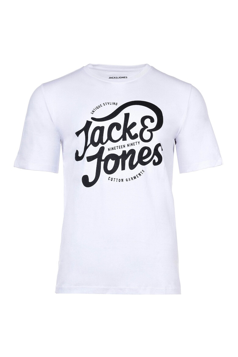 Jack & Jones Set de tricouri cu imprimeu logo Leogra - 5 piese - Pled.ro