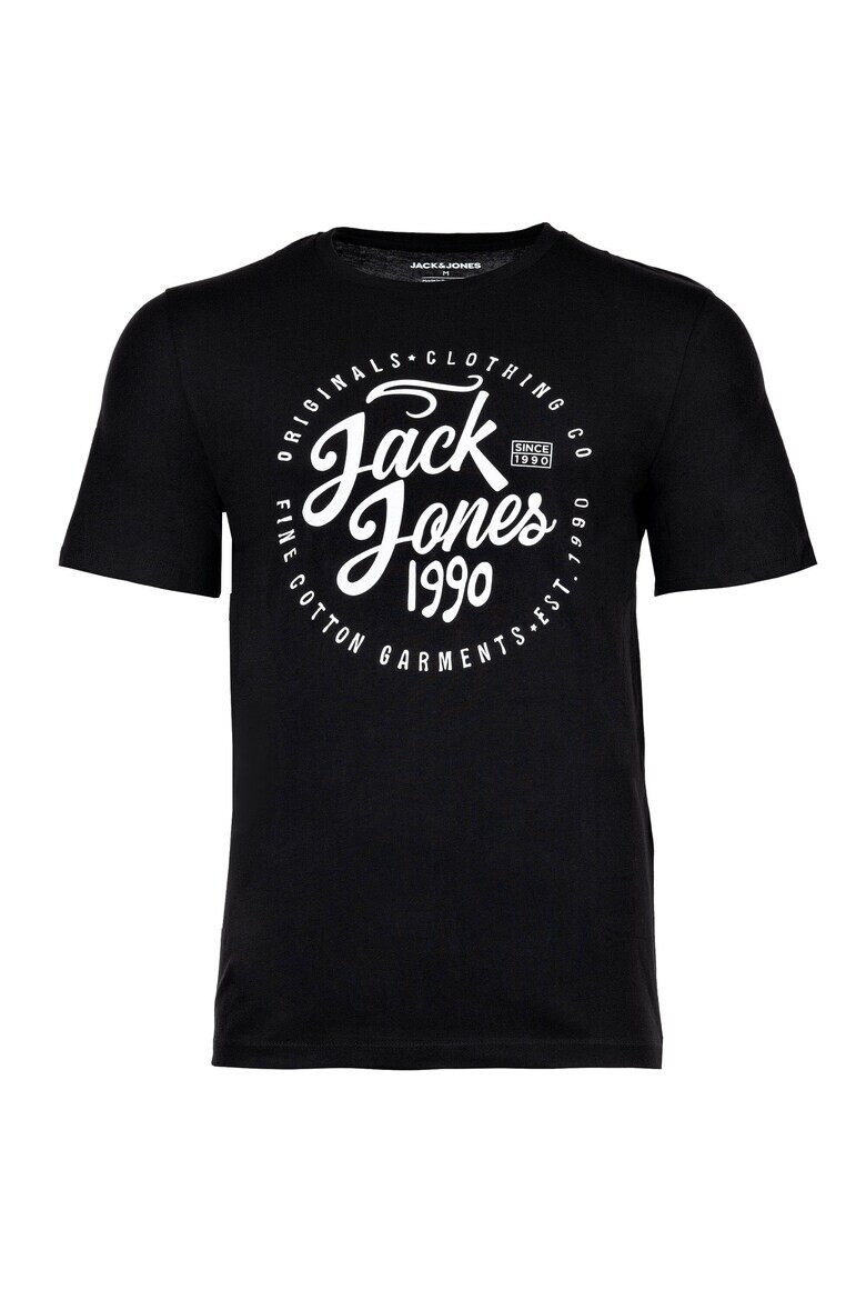 Jack & Jones Set de tricouri cu imprimeu logo Leogra - 5 piese - Pled.ro