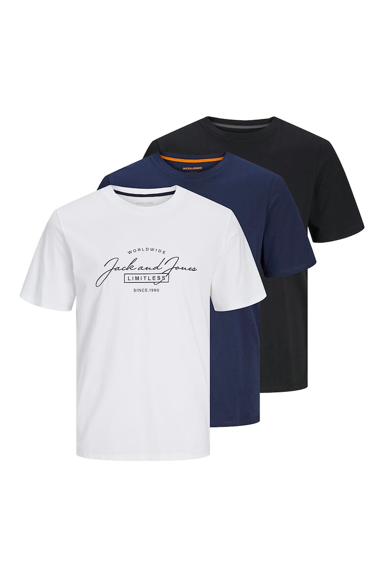 Jack & Jones Set de tricouri cu logo - 3 piese - Pled.ro