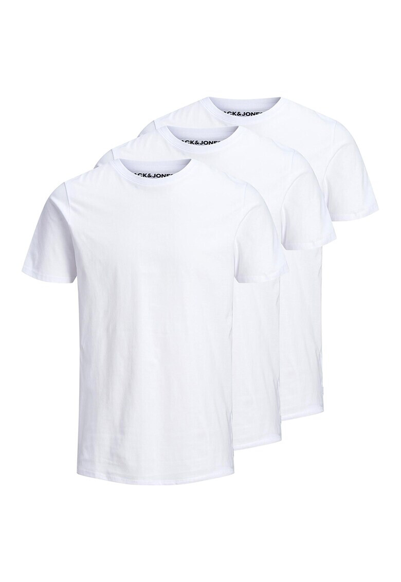 Jack & Jones Set de tricouri de bumbac organic - 3 piese - Pled.ro