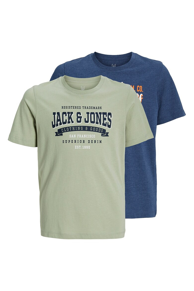 Jack & Jones Set de tricouri de bumbac organic cu imprimeu logo - 2 piese - Pled.ro