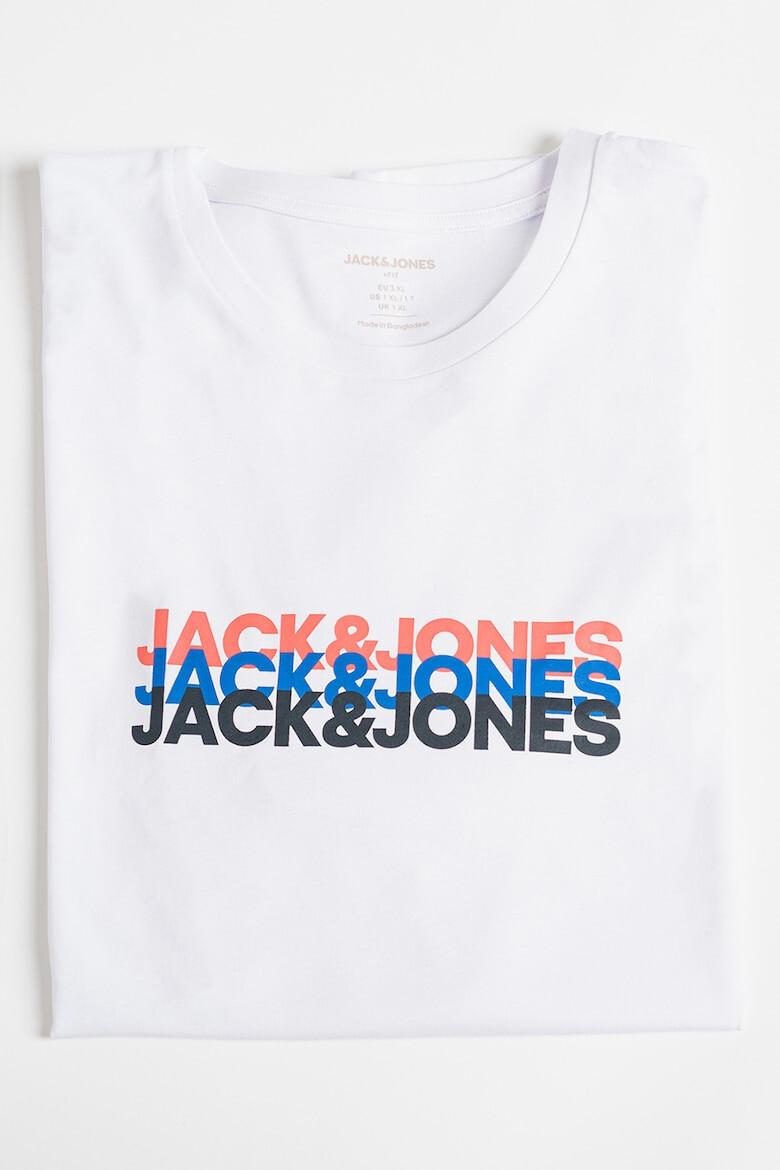 Jack & Jones Set de tricouri din bumbac cu imprimeu logo - 3 piese - Pled.ro