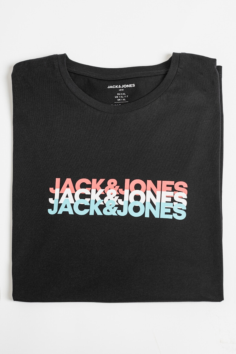 Jack & Jones Set de tricouri din bumbac cu imprimeu logo - 3 piese - Pled.ro