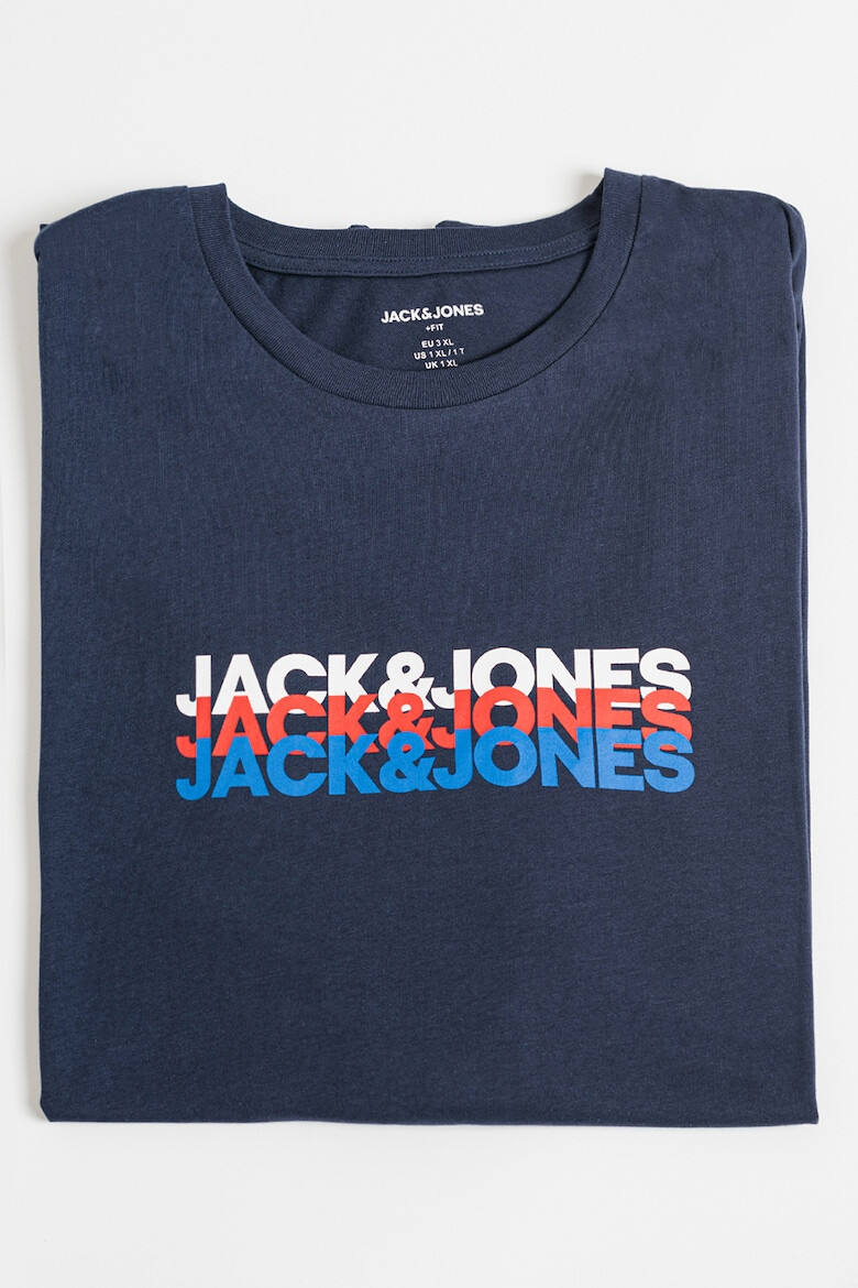 Jack & Jones Set de tricouri din bumbac cu imprimeu logo - 3 piese - Pled.ro