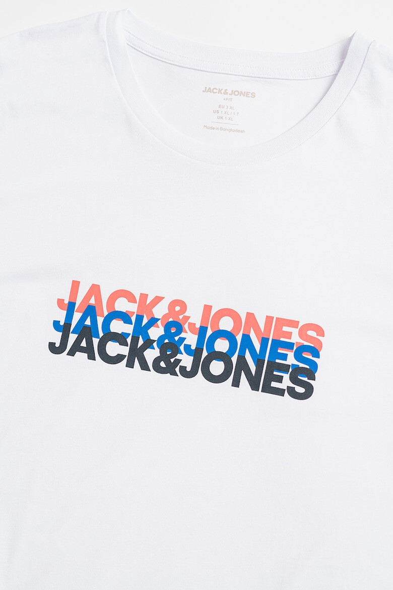 Jack & Jones Set de tricouri din bumbac cu imprimeu logo - 3 piese - Pled.ro