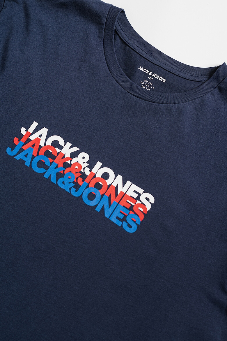 Jack & Jones Set de tricouri din bumbac cu imprimeu logo - 3 piese - Pled.ro