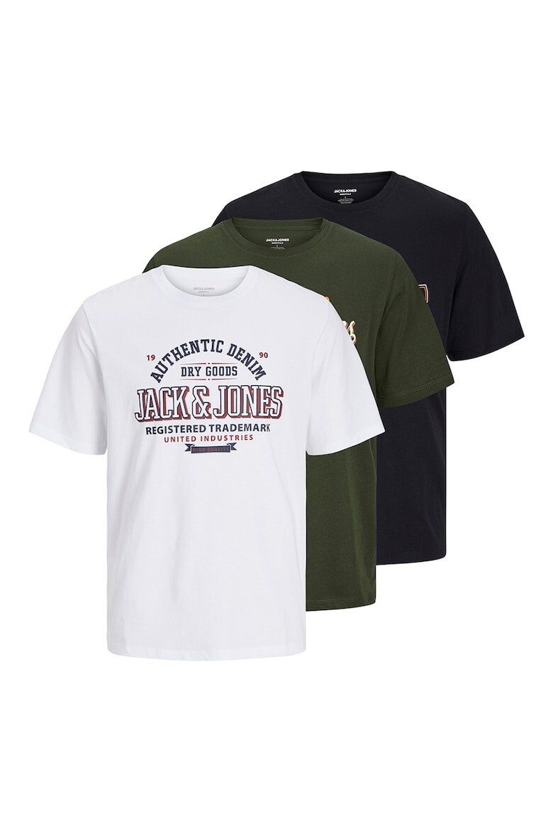 Jack & Jones Set de tricouri din bumbac organic - 3 piese - Pled.ro