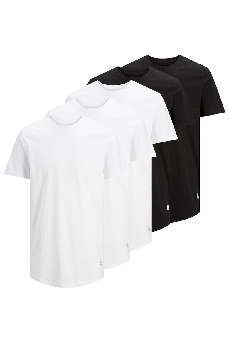 Jack & Jones Set de tricouri din bumbac organic - 5 piese - Pled.ro