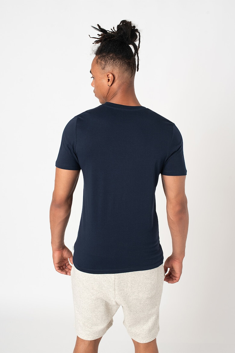 Jack & Jones Set de tricouri din bumbac organic cu decolteu la baz gatului - 3 piese - Pled.ro