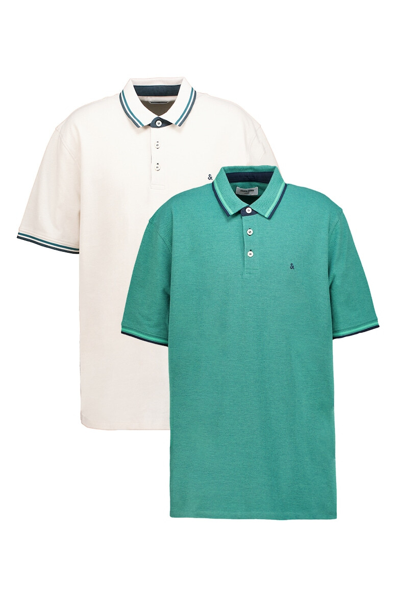 Jack & Jones Set de tricouri polo slim fit Paulos - 2 piese - Pled.ro