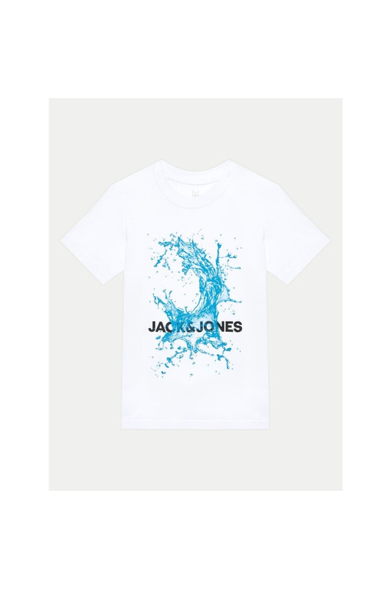 Jack & Jones Tricou copii 782399 Alb Bumbac - Pled.ro