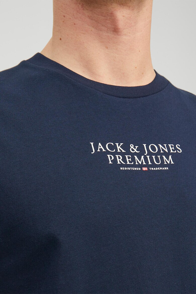 Jack & Jones Tricou cu decolteu la baza gatului - Pled.ro