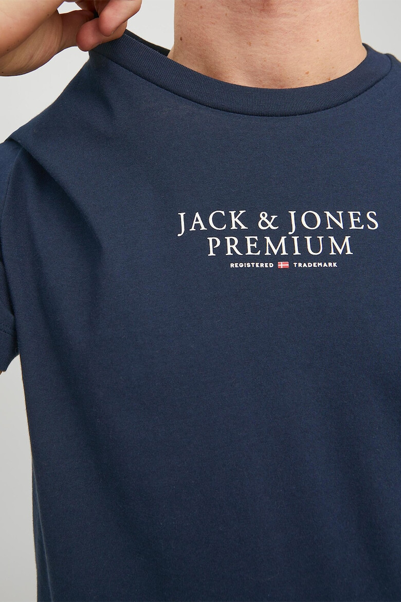 Jack & Jones Tricou cu decolteu la baza gatului - Pled.ro