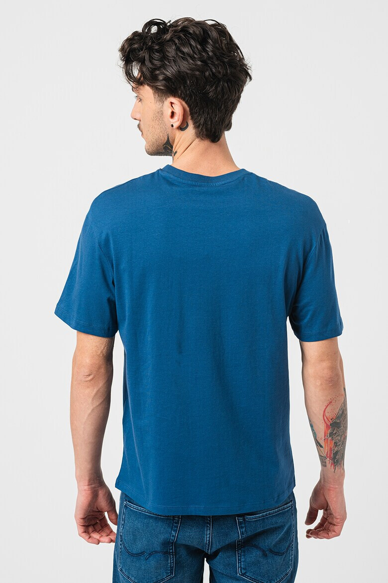 Jack & Jones Tricou cu decolteu la baza gatului si imprimeu logo - Pled.ro