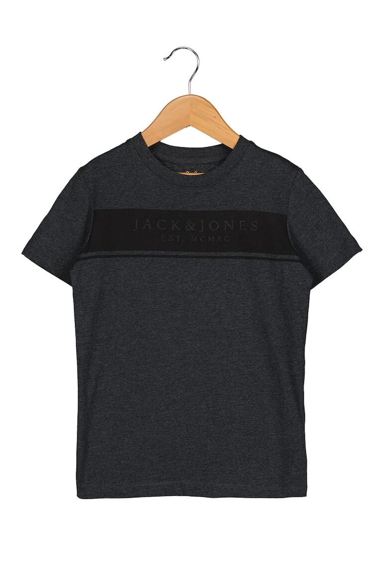 Jack & Jones Tricou cu decolteu la baza gatului si imprimeu logo - Pled.ro