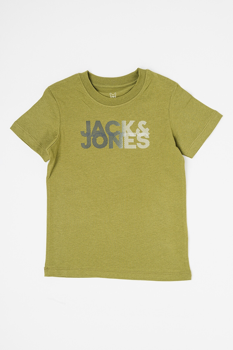 Jack & Jones Tricou cu decolteu la baza gatului si logo Shady - Pled.ro