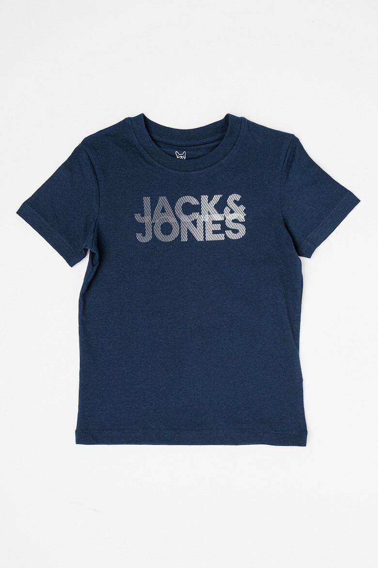 Jack & Jones Tricou cu decolteu la baza gatului si logo Shady - Pled.ro