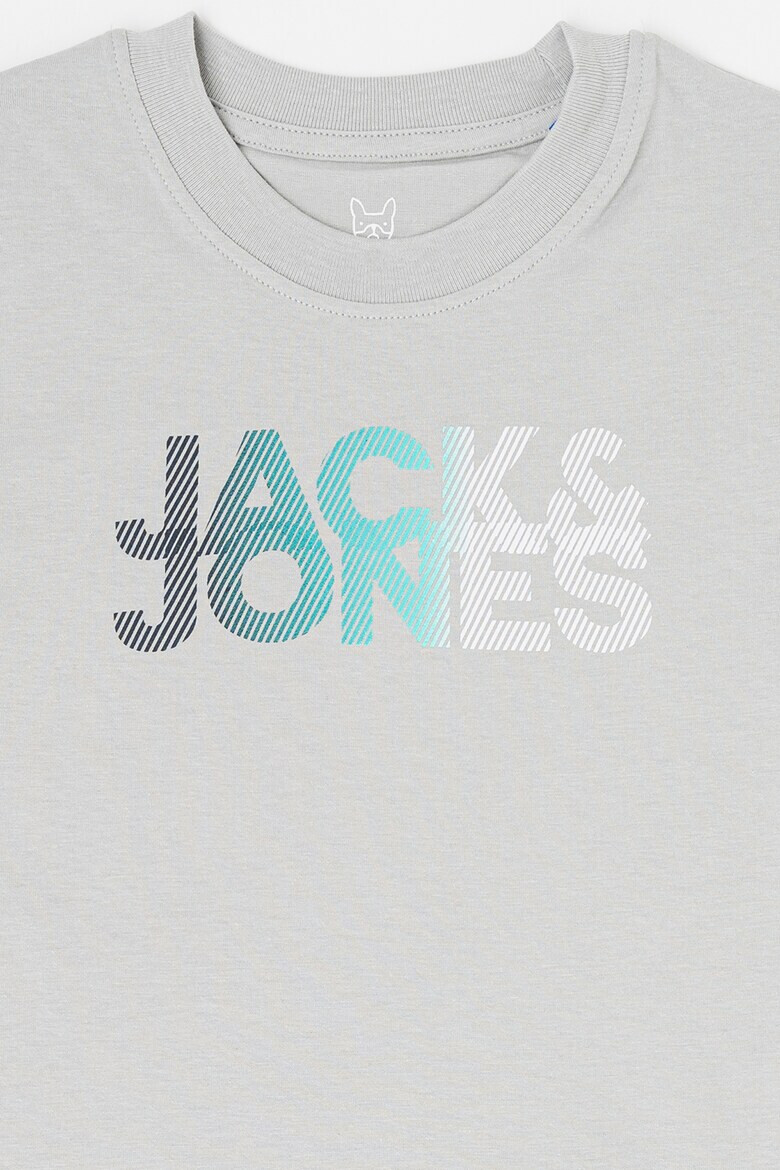 Jack & Jones Tricou cu decolteu la baza gatului si logo Shady - Pled.ro