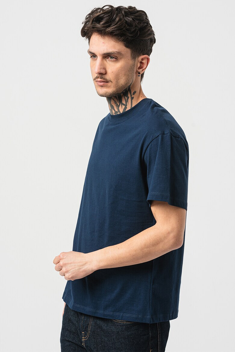 Jack & Jones Tricou cu decolteu la baza gatului si model uni - Pled.ro