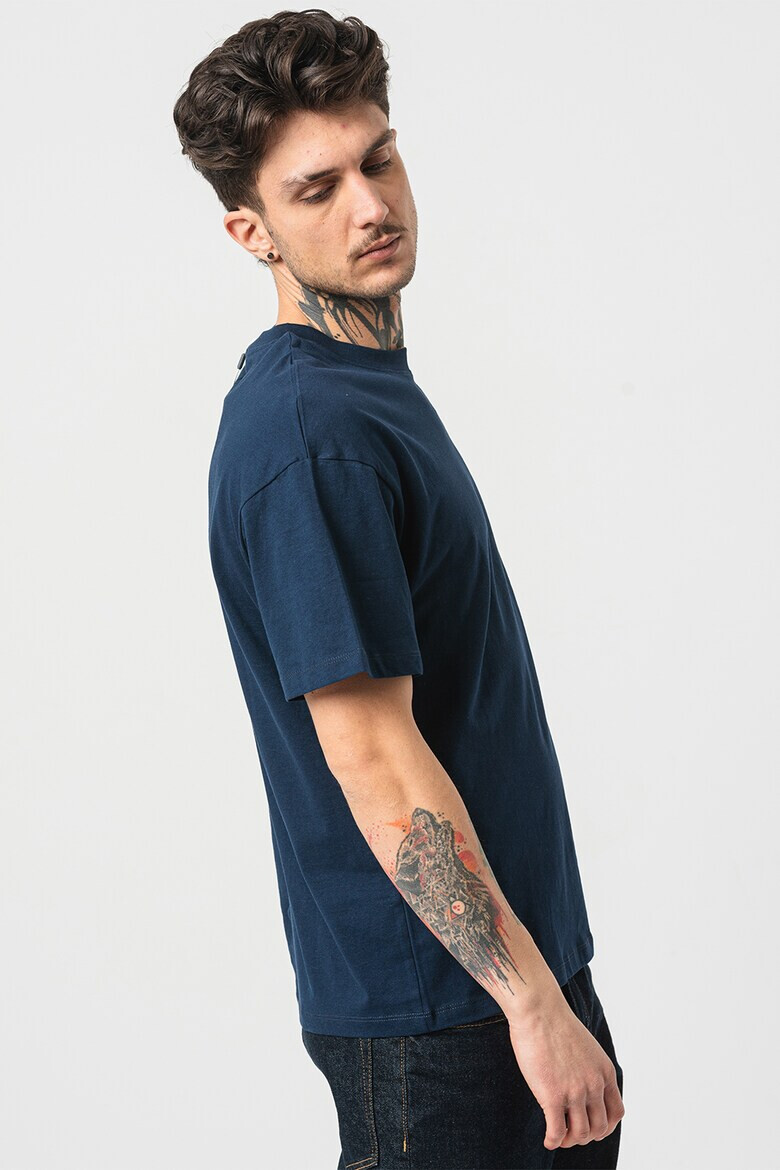 Jack & Jones Tricou cu decolteu la baza gatului si model uni - Pled.ro