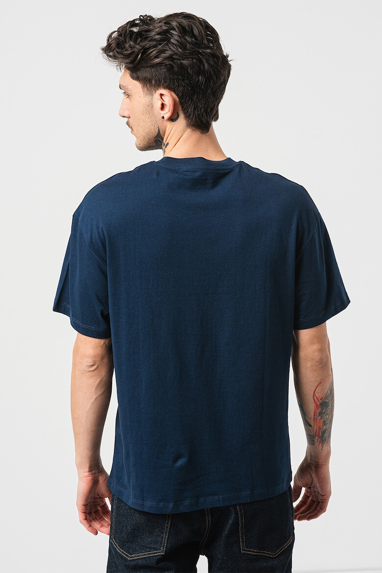 Jack & Jones Tricou cu decolteu la baza gatului si model uni - Pled.ro