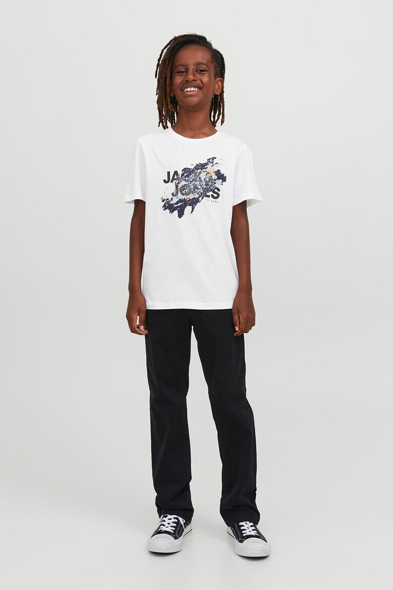 Jack & Jones Tricou cu imprimeu abstract si logo - Pled.ro