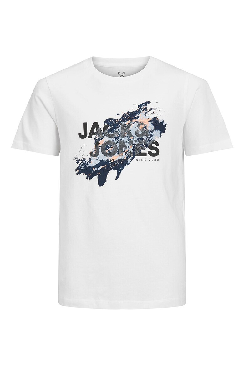 Jack & Jones Tricou cu imprimeu abstract si logo - Pled.ro