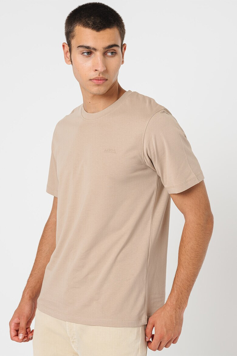 Jack & Jones Tricou de bumbac cu decolteu la baza gatului - Pled.ro