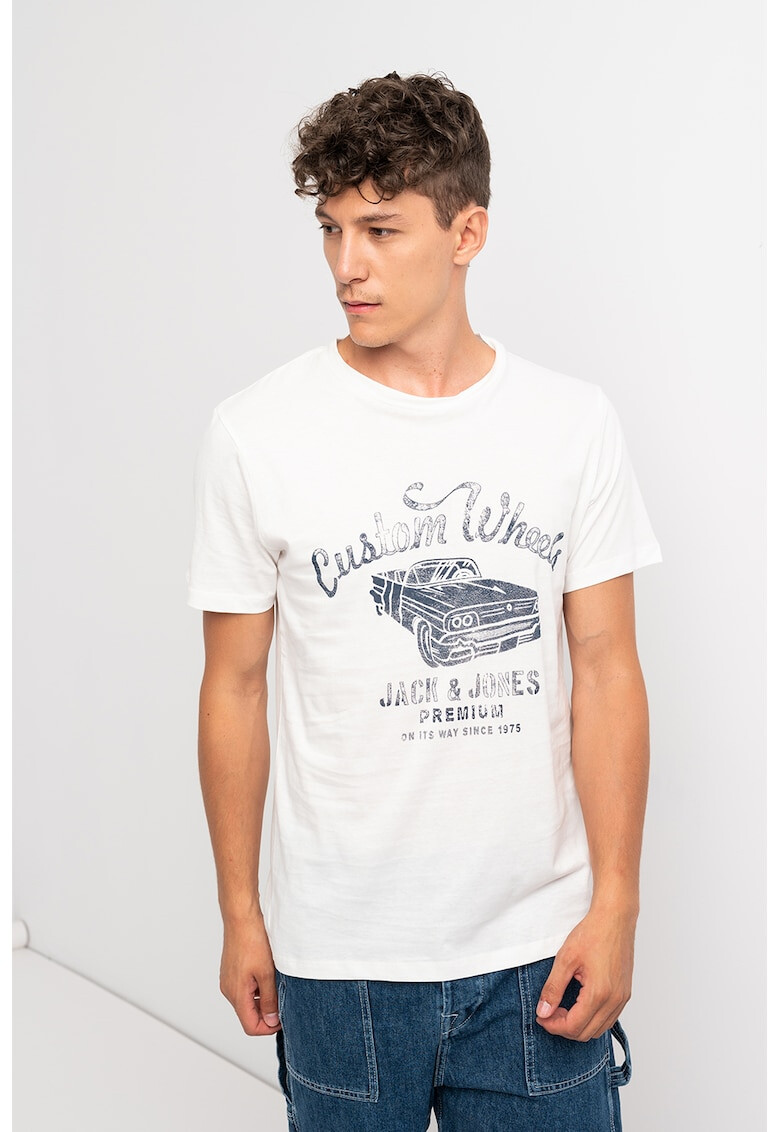 Jack & Jones Tricou de bumbac cu imprimeu - Pled.ro