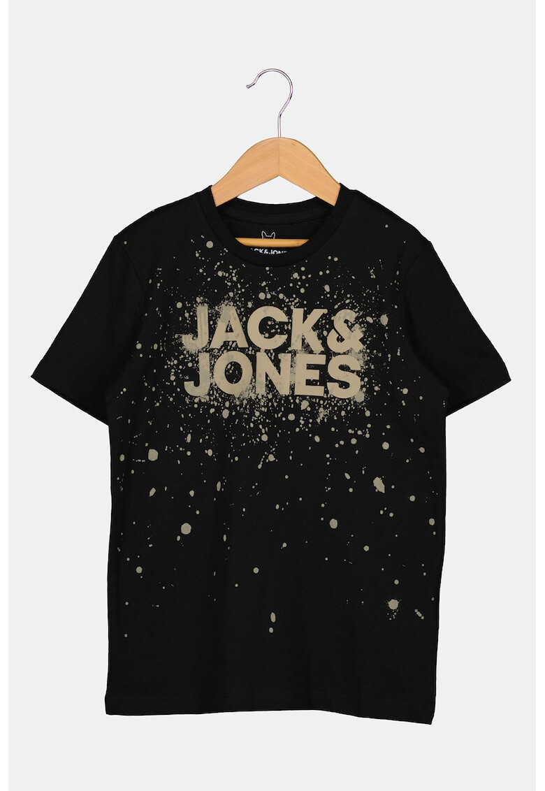 Jack & Jones Tricou de bumbac cu imprimeu cu pete decorative - Pled.ro