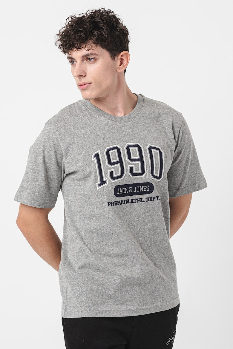 Jack & Jones Tricou de bumbac cu imprimeu Douglas - Pled.ro