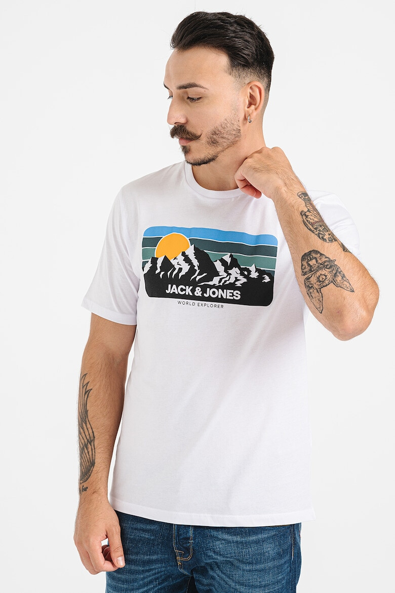 Jack & Jones Tricou de bumbac cu imprimeu grafic - Pled.ro