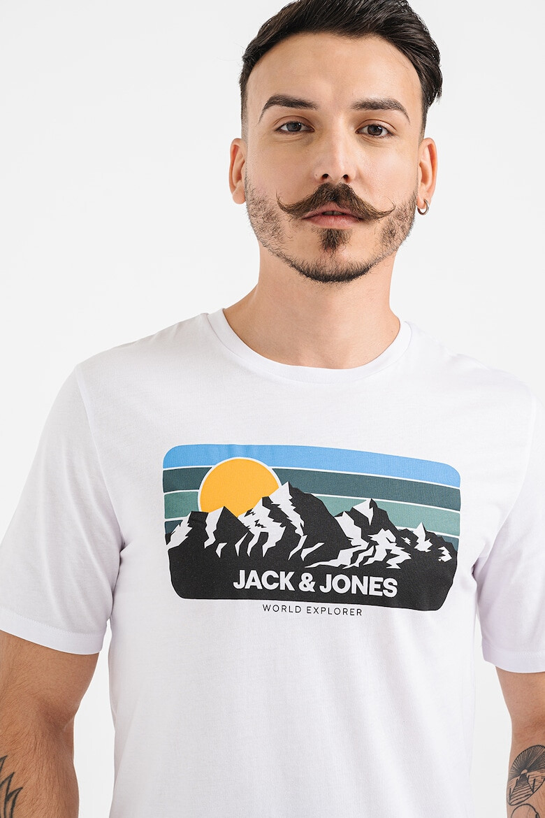 Jack & Jones Tricou de bumbac cu imprimeu grafic - Pled.ro