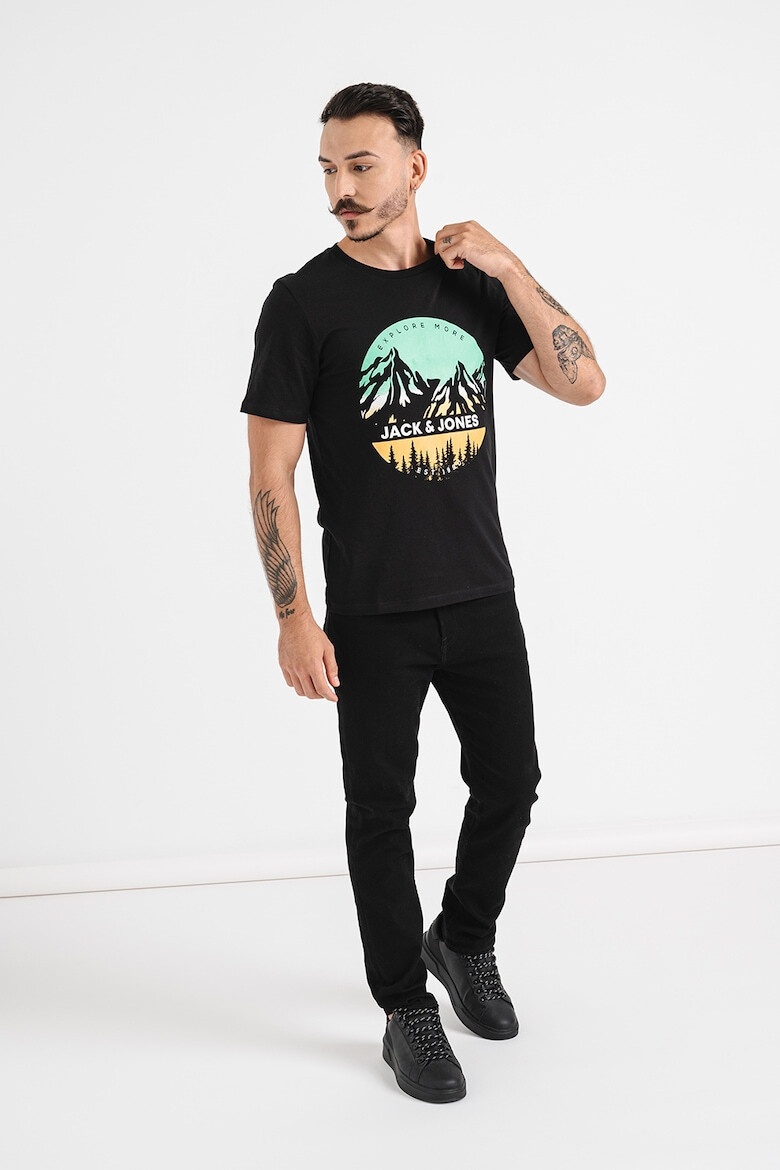 Jack & Jones Tricou de bumbac cu imprimeu grafic - Pled.ro